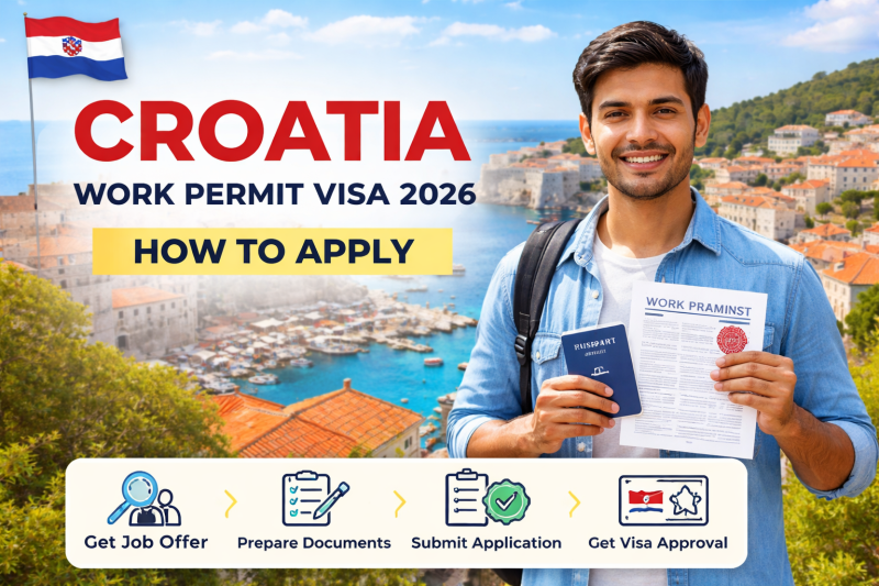 🇭🇷 Croatia Work Permit Visa 2026 – How to Apply (Full Guide)